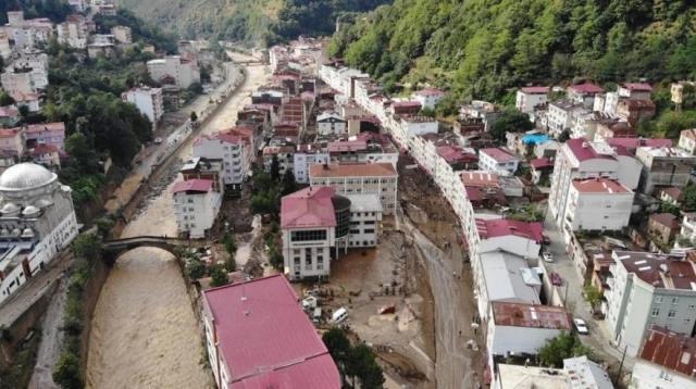 Dereli'deki konutlar dere yatağına mı yapıldı? TOKİ'den iddialara yanıt