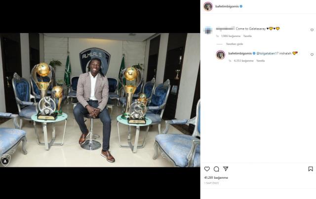 Galatasaray mı Beşiktaş mı? Rengini belli eden Gomis transferin fitilini sosyal medyadan yaktı Galatasaray mı Beşiktaş mı? Rengini belli eden Gomis transferin fitilini sosyal medyadan yaktı