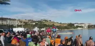 Son dakika haberleri! Kış ortasında, iklim krizi ve orman yangınlarına dikkat çekmek için kulaç attılar