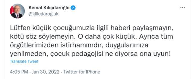 CHP'li Özgür Özel: Kılıçdaroğlu, Trabzon'daki çocuğun görüntülerini izledikten sonra 'Kanım dondu' dedi CHP'li Özgür Özel: Kılıçdaroğlu, Trabzon'daki çocuğun görüntülerini izledikten sonra 'Kanım dondu' dedi
