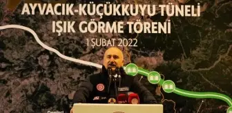 Son dakika haberi: ÇANAKKALE - Bakan Karaismailoğlu: 'Biz hizmet aşkımızdan, millet aşkımızdan dönemeyiz'