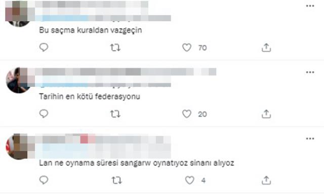 Futbolseverler çileden çıktı! TFF'nin yerli kuralıyla ilgili yaptığı paylaşıma tepki yağıyor Futbolseverler çileden çıktı! TFF'nin yerli kuralıyla ilgili yaptığı paylaşıma tepki yağıyor