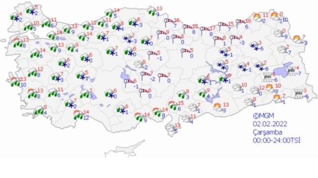 Meteoroloji' den 50 kente kritik uyarı! Meteoroloji' den 50 kente kritik uyarı!