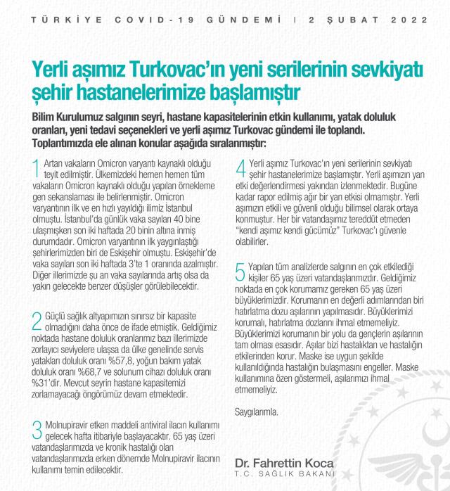 Son Dakika: Kapanmanın kaderini etkileyecek veriler! Bakan Koca, yoğun bakım doluluk oranını açıkladı: Yüzde 68.7 Son Dakika: Kapanmanın kaderini etkileyecek veriler! Bakan Koca, yoğun bakım doluluk oranını açıkladı: Yüzde 68.7