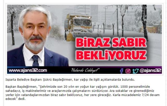 Isparta'nın büyük bölümü 30 saattir elektriksiz! Kar elektrik kablolarını kopardı, belediye başkanı 'sabır' dedi