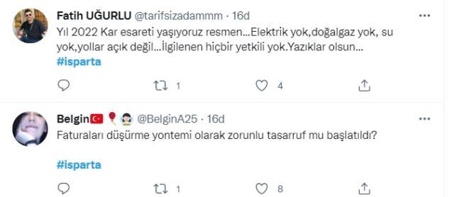 Isparta'nın büyük bölümü 30 saattir elektriksiz! Kar elektrik kablolarını kopardı, belediye başkanı 'sabır' dedi