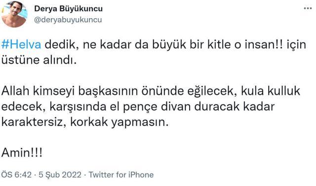 Cumhurbaşkanı Erdoğan'ın koronavirüse yakalandığını öğrenen Derya Büyükuncu'dan insanlık dışı paylaşım