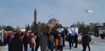 'Kafkas Dansı' karla buluştu, Doğu Ekspresi yolcuları unutulmaz bir gün yaşadı