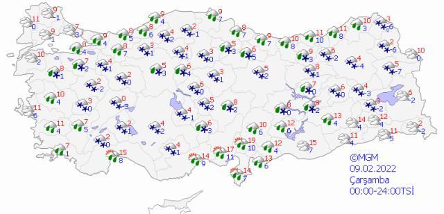 Meteoroloji'den haritalı uyarı! Kar geri geliyor, tarih bile belli