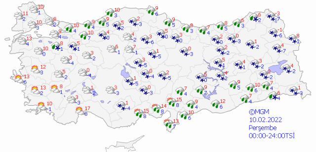 Meteoroloji'den haritalı uyarı! Kar geri geliyor, tarih bile belli