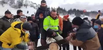 Sakin Şehir Şavşat'ta kış şenlikleri renkli görüntülere sahne oldu