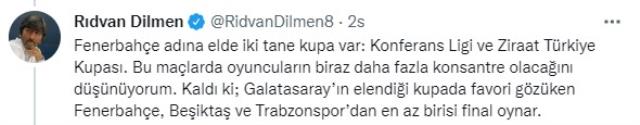 Fenerbahçe taraftarından büyük suçlama! Rıdvan Dilmen'in paylaşımlarına tepki yağıyor