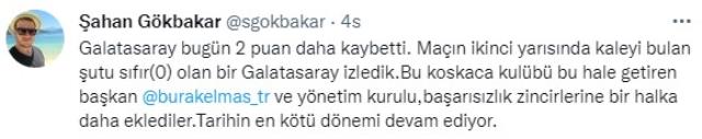 Şahan Gökbakar açtı ağzını yumdu gözünü! Burak Elmas'ı hedef aldığı paylaşımına beğeni yağdı Şahan Gökbakar açtı ağzını yumdu gözünü! Burak Elmas'ı hedef aldığı paylaşımına beğeni yağdı