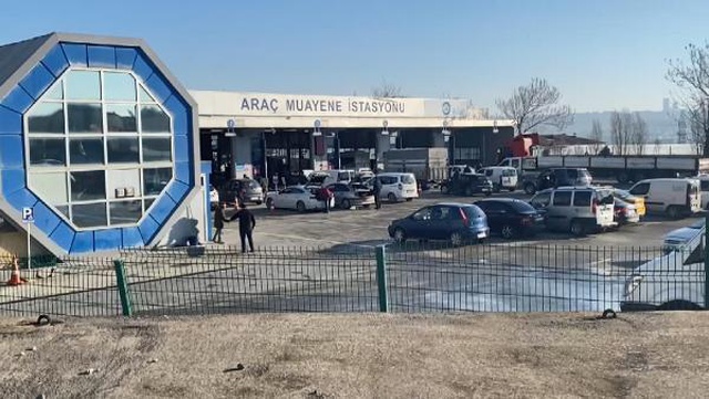 Araç muayene istasyonunda korkunç olay! Servisin ezdiği kadın hayatını kaybetti