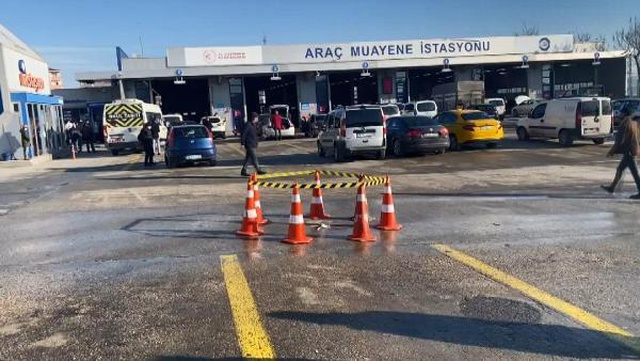 Araç muayene istasyonunda korkunç olay! Servisin ezdiği kadın hayatını kaybetti