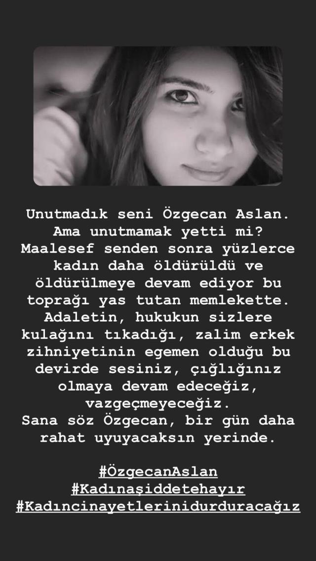Megastar'dan 7 yıl önce katledilen Özgecan paylaşımı! 'Unutmamak yetti mi?' deyip isyan etti