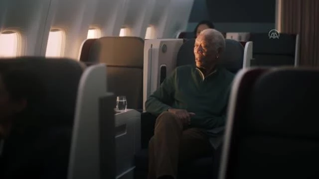 Dünyaca ünlü yıldız oyuncu Morgan Freeman, THY'nin reklam yüzü oldu!
