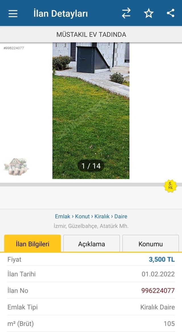 Villanın bodrum katı için 3.500 TL istenen kiralık ilanı olay oldu! Sığınak yorumu yapıldı