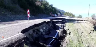 KASTAMONU - Eriyen kar suyu heyelana neden oldu