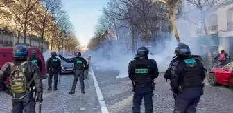 'Özgürlük Konvoyu'nun Paris'e girişini engellemek için sıkı tedbirler alındı - Polis müdahalesi
