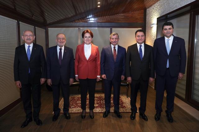 Son Dakika: 6 muhalefet liderinin tarihi toplantısından ortak açıklama: Yeni sistemle ilgili mutabakat metnini 28 Şubat 2022'de paylaşacağız Son Dakika: 6 muhalefet liderinin tarihi toplantısından ortak açıklama: Yeni sistemle ilgili mutabakat metnini 28 Şubat 2022'de paylaşacağız