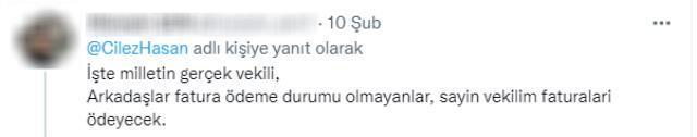 Kılıçdaroğlu'na 'faturanı ben ödeyeceğim' diyen Hasan Çilez'e yorum yağmuru: Benim faturamı da öde! Kılıçdaroğlu'na 'faturanı ben ödeyeceğim' diyen Hasan Çilez'e yorum yağmuru: Benim faturamı da öde!