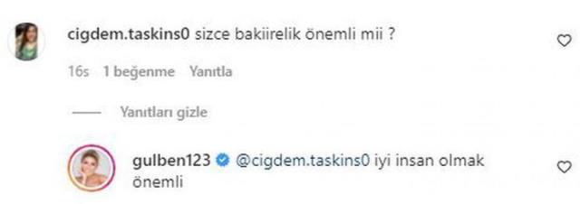'Bakirelik' sorusuna maruz kalan Gülben Ergen, kaçamak bir yanıt verdi 'Bakirelik' sorusuna maruz kalan Gülben Ergen, kaçamak bir yanıt verdi