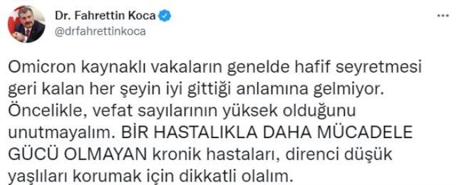 Son Dakika: Türkiye'de 15 Şubat günü koronavirüs nedeniyle 309 kişi vefat etti, 94 bin 730 yeni vaka tespit edildi Son Dakika: Türkiye'de 15 Şubat günü koronavirüs nedeniyle 309 kişi vefat etti, 94 bin 730 yeni vaka tespit edildi