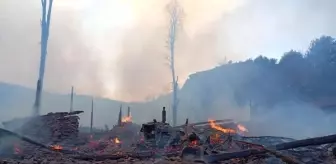Son dakika haberi... Kastamonu'da yangın; 15 ahşap ev kül oldu