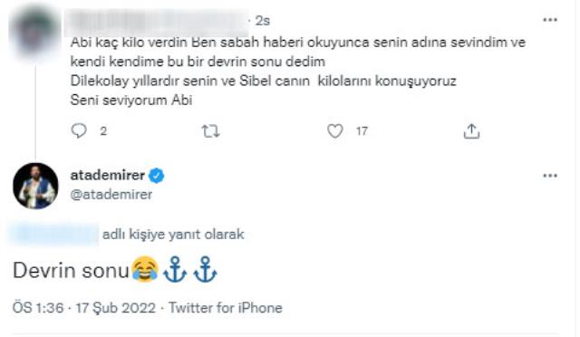 Ata Demirer'den Ozan Tufan göndermesiyle cevap: 50 mi?