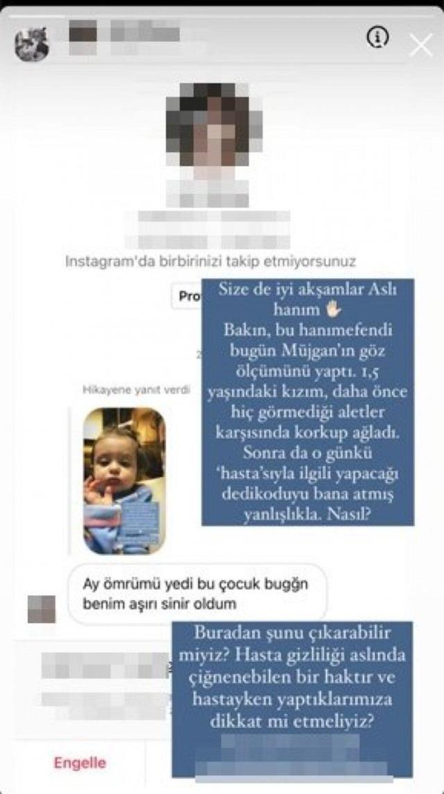 Ayşecan Tatari kızının doktorundan yanlışlıkla gelen mesajı ifşa etti, hastane yönetimi harekete geçti