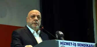 Hak-İş Genel Başkanı Mahmut Arslan, Bursa'da konuştu
