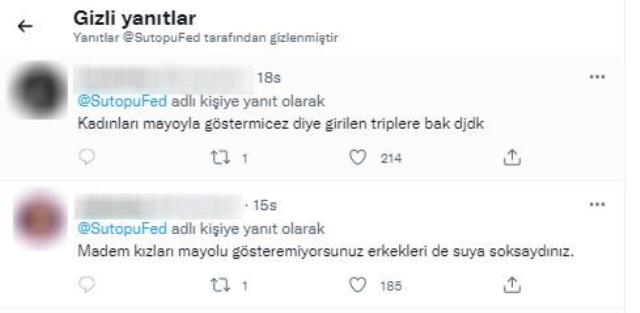 Sutopu Federasyonu'nun paylaşımı olay oldu: Erkekler mayosuyla, kadınlar ise suyun altında Sutopu Federasyonu'nun paylaşımı olay oldu: Erkekler mayosuyla, kadınlar ise suyun altında