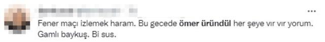 Yorumları maçın önüne geçti! Fenerbahçe taraftarından Acun Ilıcalı'ya Ömer Üründül çağrısı