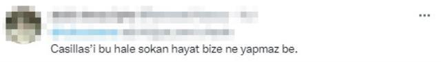 Bu ne hal Casillas! Efsane kalecinin fotoğrafına Türkiye'den yorum yağıyor Bu ne hal Casillas! Efsane kalecinin fotoğrafına Türkiye'den yorum yağıyor