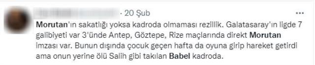 Feghouli ve Babel'i topla bir Morutan etmedi! Taraftarlar tepki gösterdi Feghouli ve Babel'i topla bir Morutan etmedi! Taraftarlar tepki gösterdi