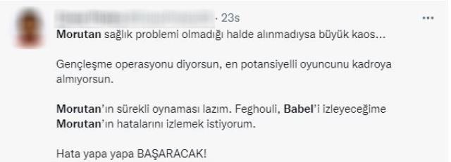 Feghouli ve Babel'i topla bir Morutan etmedi! Taraftarlar tepki gösterdi Feghouli ve Babel'i topla bir Morutan etmedi! Taraftarlar tepki gösterdi