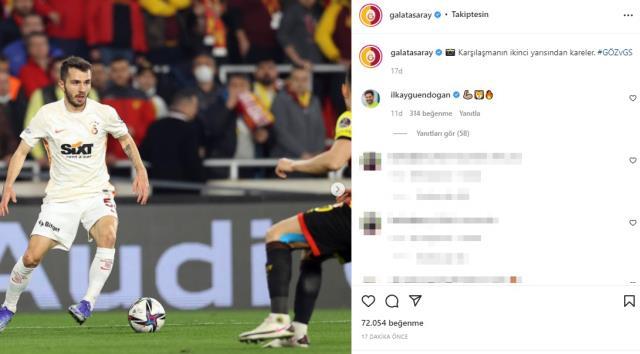 Gece yarısı aşkını ilan etti! Dünya yıldızı İlkay Gündoğan'dan bomba Galatasaray paylaşımı