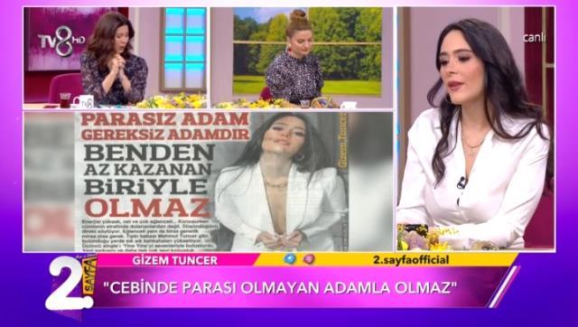 'Parasız adam, gereksiz adam' diyen Gizem Tuncer'den yeni çıkış: Baba parası yiyen adamla evlenmem