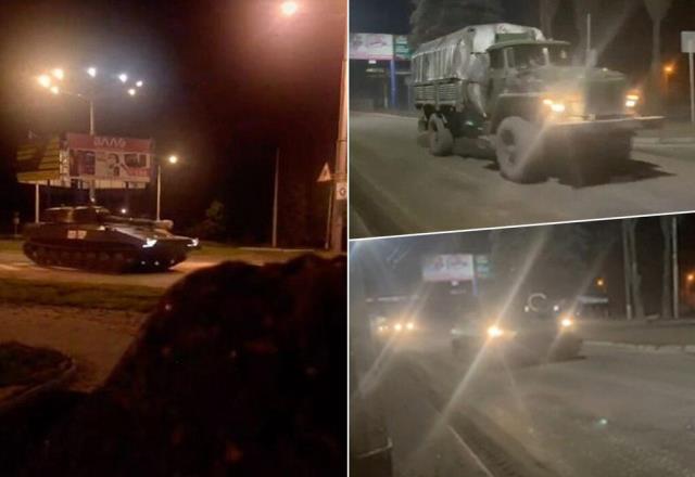Savaş başlıyor! Putin'in kararı sonrası çok sayıda asker ve tank, Donetsk ve Luhansk'a girdi