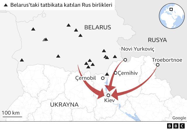Ukrayna'nın tamamı düşebilir! İşte Rusya'nın olası bir işgalde izleyeceği 3 rota Ukrayna'nın tamamı düşebilir! İşte Rusya'nın olası bir işgalde izleyeceği 3 rota