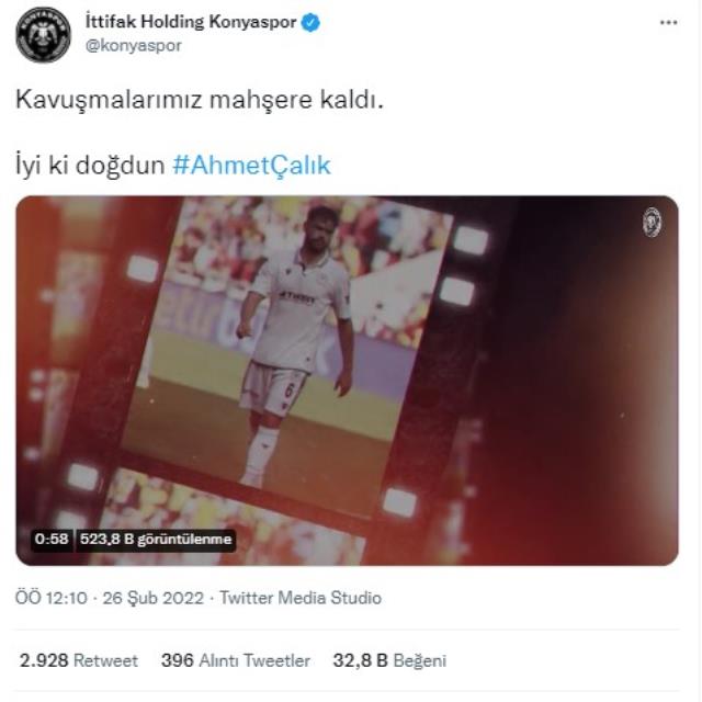 Bugün 28 olacaktı! Ahmet Çalık için paylaşılan video izleyenlerin ciğerini yaktı Bugün 28 olacaktı! Ahmet Çalık için paylaşılan video izleyenlerin ciğerini yaktı