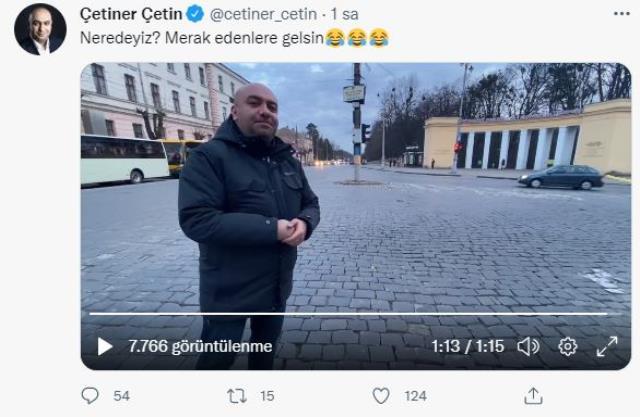 Gazeteci Çetiner Çetin'den sosyal medyadaki iddialara yanıt: Arkamdaki park Maçka Parkı değil
