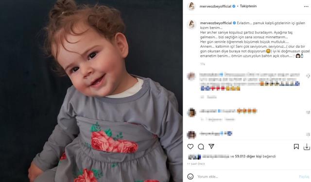 Merve Özbey, kızının doğum günü anısına Mardin'deki bir okula müzik atölyesi yaptırdı