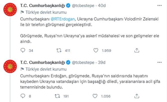 Son Dakika: Ukrayna Cumhurbaşkanı Zelenski, Türkiye'nin Rus gemilerine boğazları kapatma talebini yeniledi Son Dakika: Ukrayna Cumhurbaşkanı Zelenski, Türkiye'nin Rus gemilerine boğazları kapatma talebini yeniledi