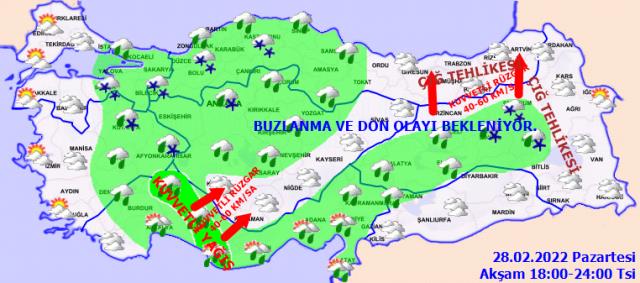 Bugün hava nasıl olacak? Pek çok yerde kar geri dönüyor, hava sıcaklıkları düşecek Bugün hava nasıl olacak? Pek çok yerde kar geri dönüyor, hava sıcaklıkları düşecek
