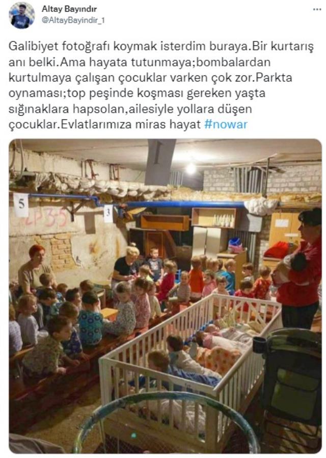 Fenerbahçe'nin kalecisi Altay Bayındır'dan duygulandıran Ukrayna paylaşımı Fenerbahçe'nin kalecisi Altay Bayındır'dan duygulandıran Ukrayna paylaşımı