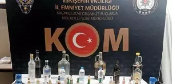 Eskişehir'de 40 litre sahte içki ele geçirildi