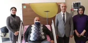 Karaciğer naklinden sonra obez olan hasta yeniden sağlığına kavuşuyor