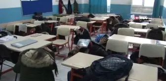 Okul zili yerine, alarm zilleri çaldı